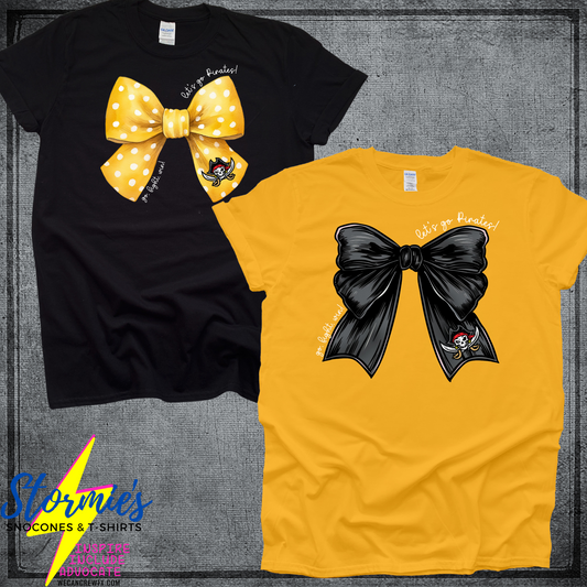 Vidor Pirates Coquette Bow Shirt