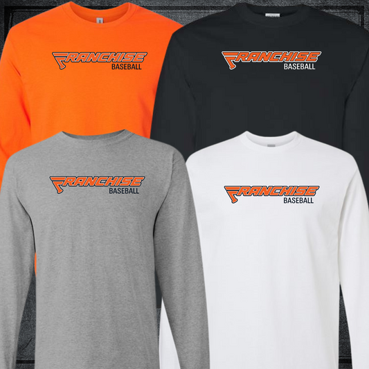 Franchise Baseball Full Long Logo Long Sleeve Shirt