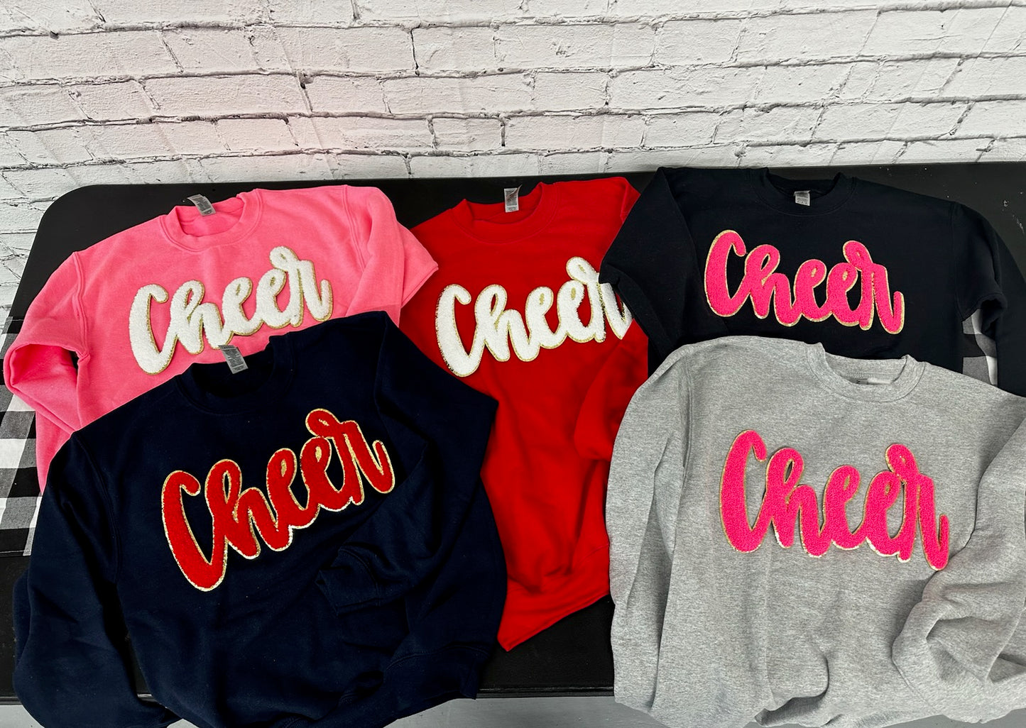 Cheer Patch Sweatshirt