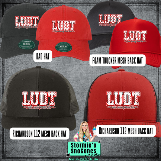 LUDT Lamar University Dance Team PRINTED Logo Hat - PICK UP ONLY