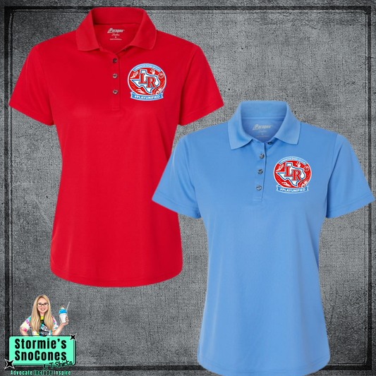 Lumberton Sport Up Club - Paragon Women's Saratoga Performance Mini Mesh Polo