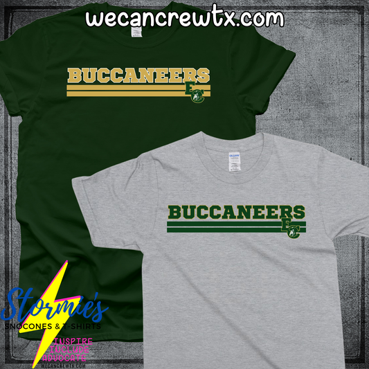 East Chambers Buccaneers EC Lines Logo Shirt