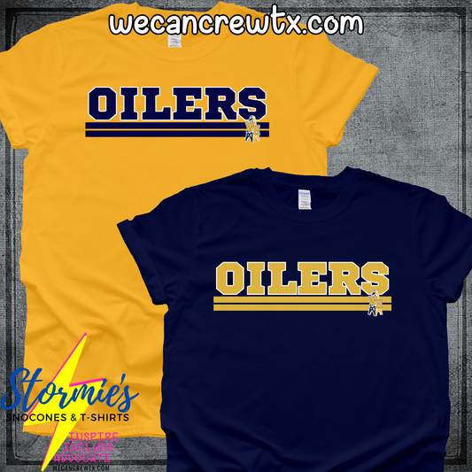 West Hardin Oilers Lines Logo Shirt