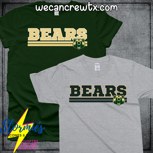 Little Cypress-Mauriceville Bears LCM Lines Logo Shirt