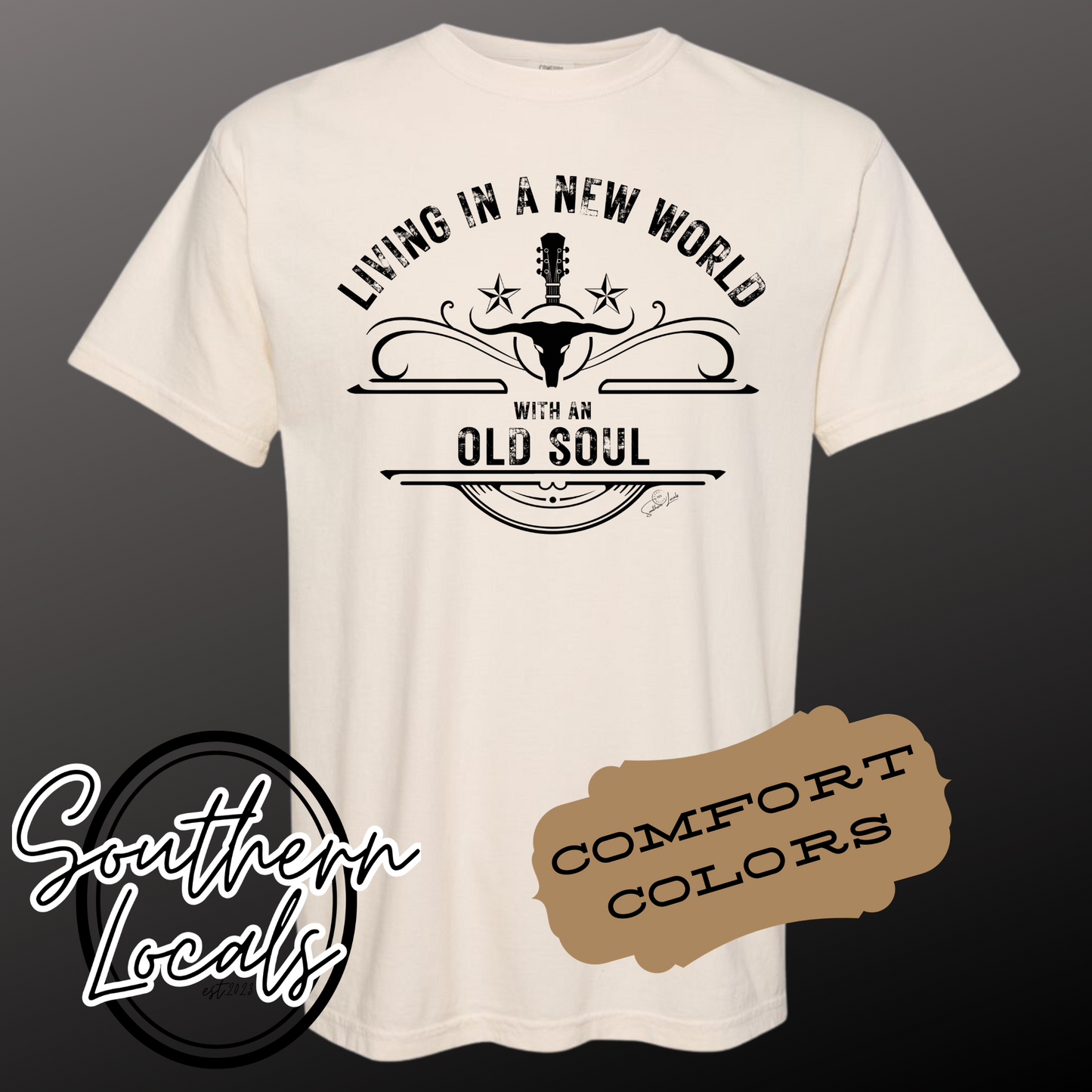 Old Soul Comfort Colors Ivory Shirt