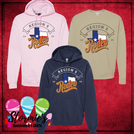 Rodeo Logo Region 5 Sweatshirt & Hoodie & Long Sleeve Shirt