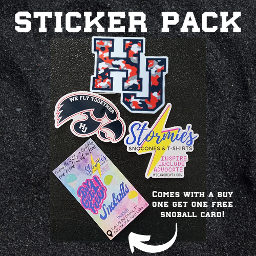 Hawks & Stormie's Sticker Pack! Free BoGo Card!