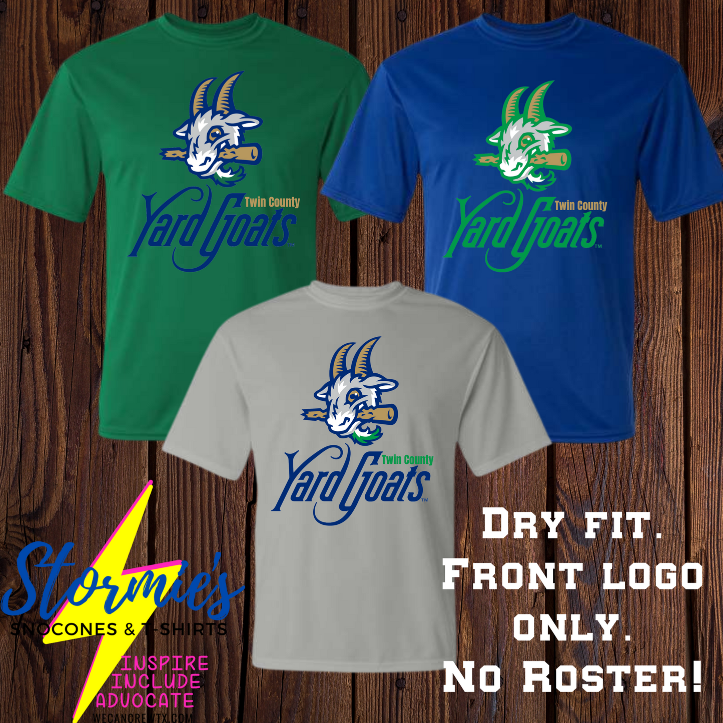 Yard Goats 2024 Dry Fit Shirt