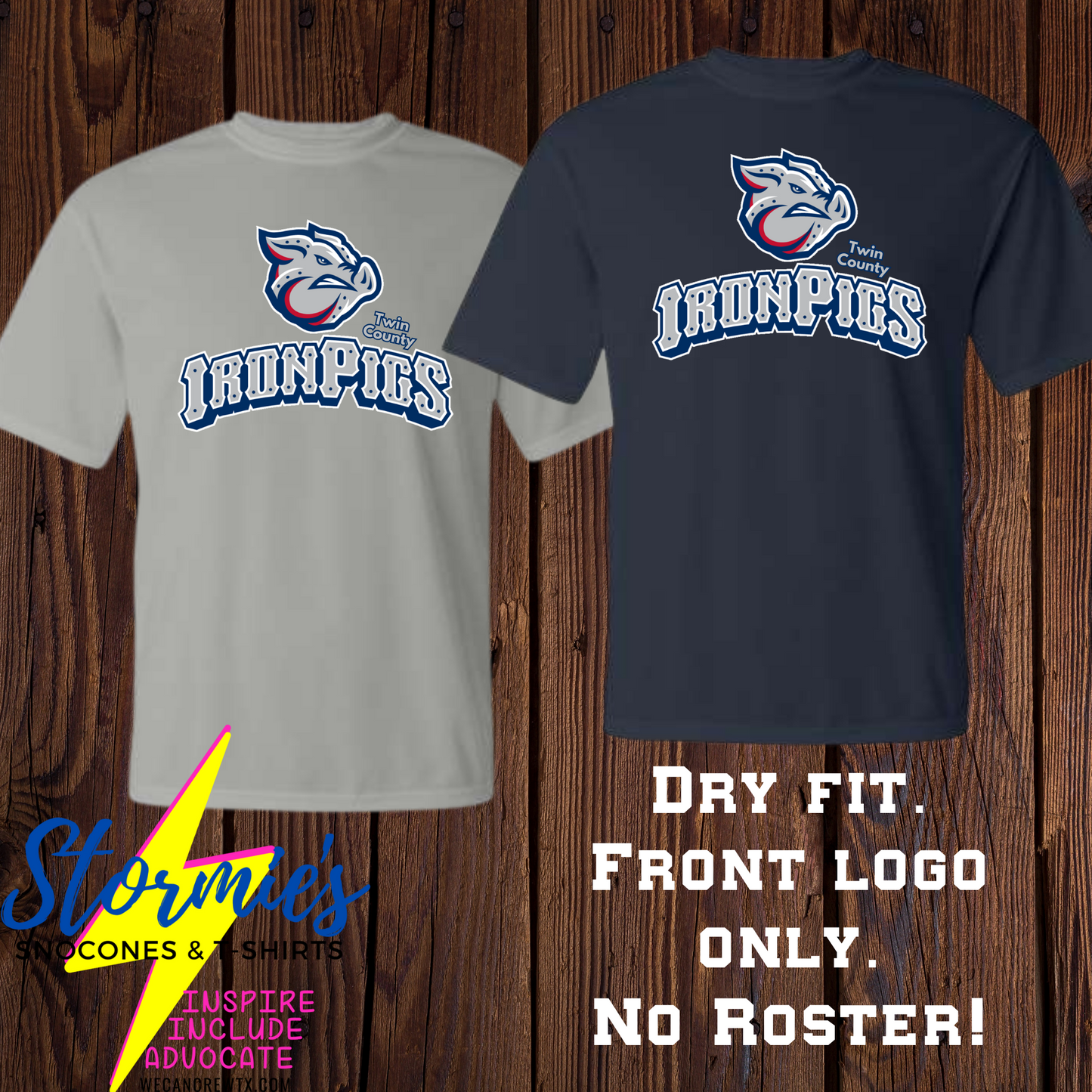 Iron pigs 8U 2024 Dry Fit Shirt