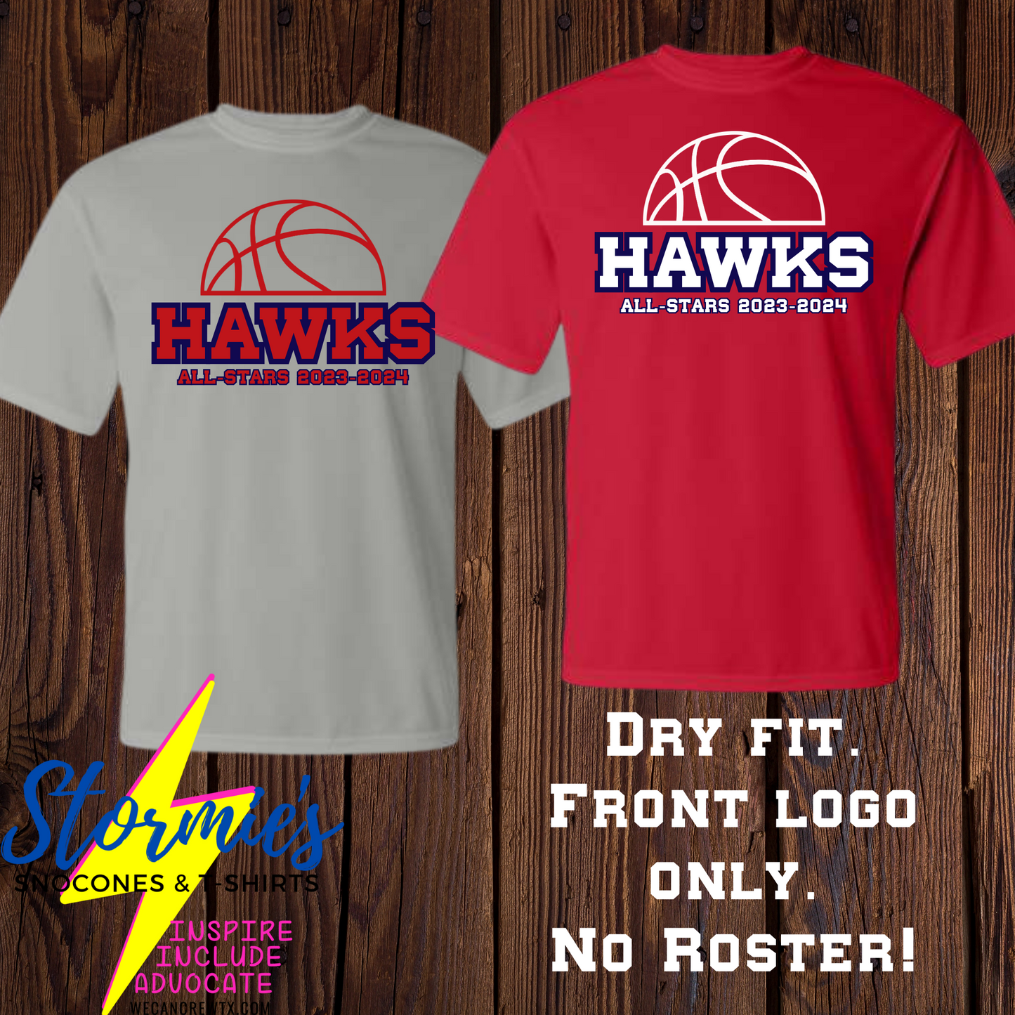 Hawks Basketball All-Stars 2023-2024 Dry Fit Shirt