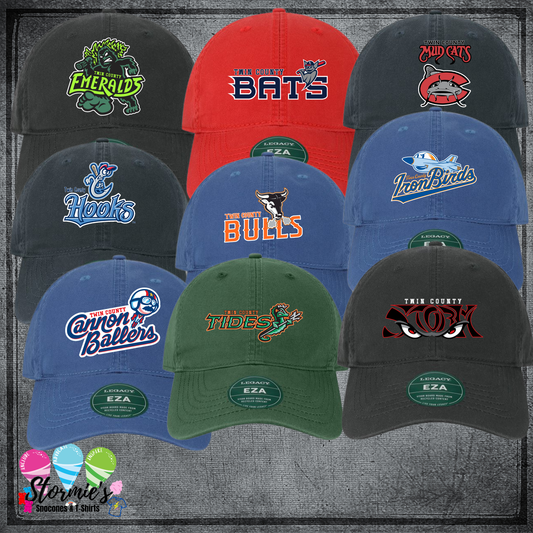 Twin County Youth Baseball Softball Legacy Dad Hats PRINTED Logo Hat - PICK UP ONLY