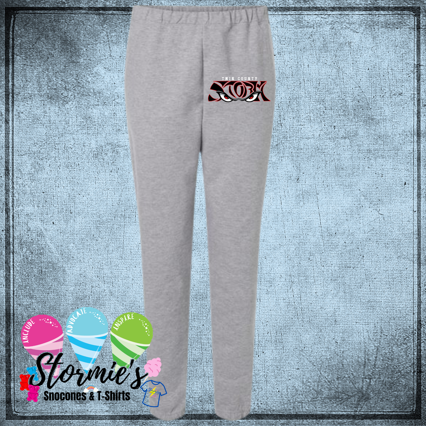 Storm 2025 Softstyle Adult Gray Sweatpants