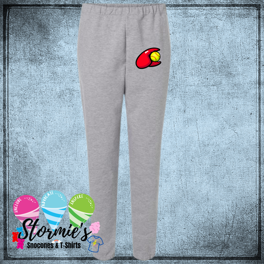 Pinch Hitters Softball 2025 Softstyle Adult Gray Sweatpants