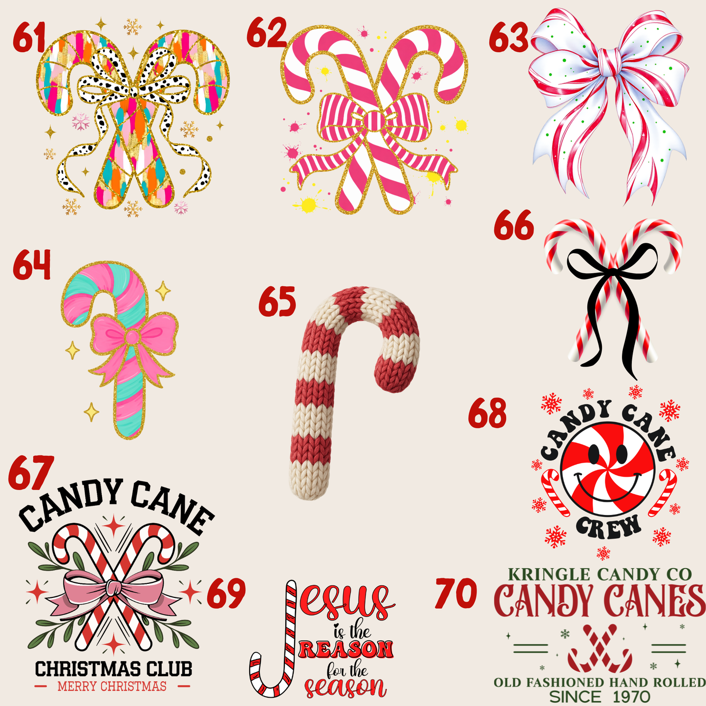 Candy Cane Spirit Days Shirts