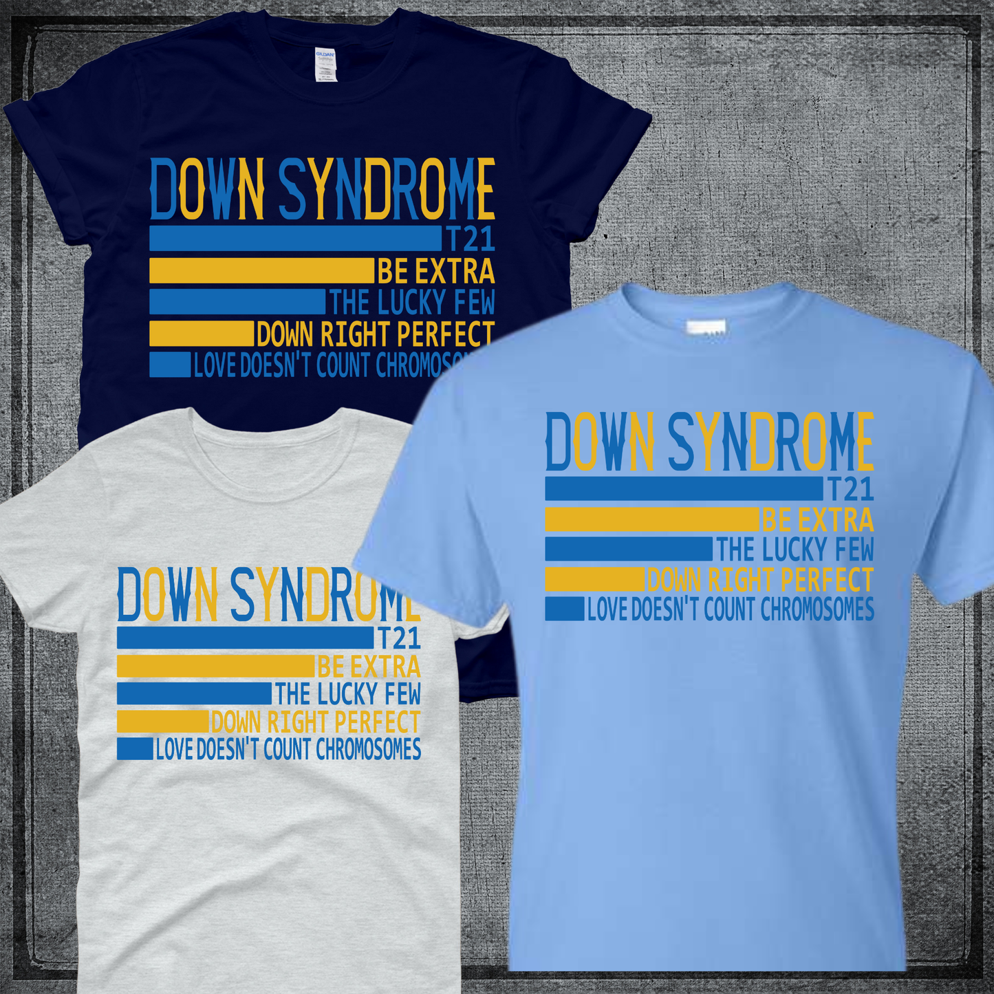 Down Syndrome Lines Tshirt