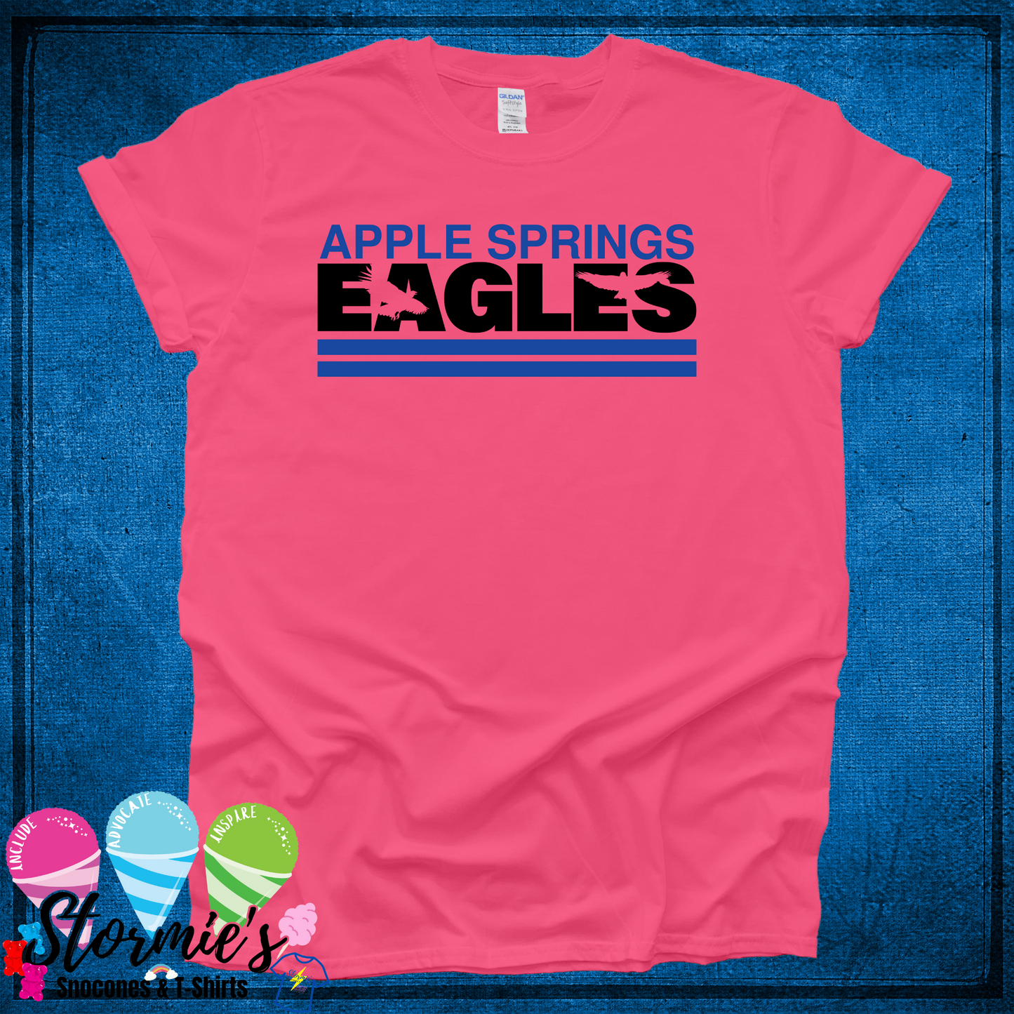 Apple Springs Eagles Safety Pink Shirt