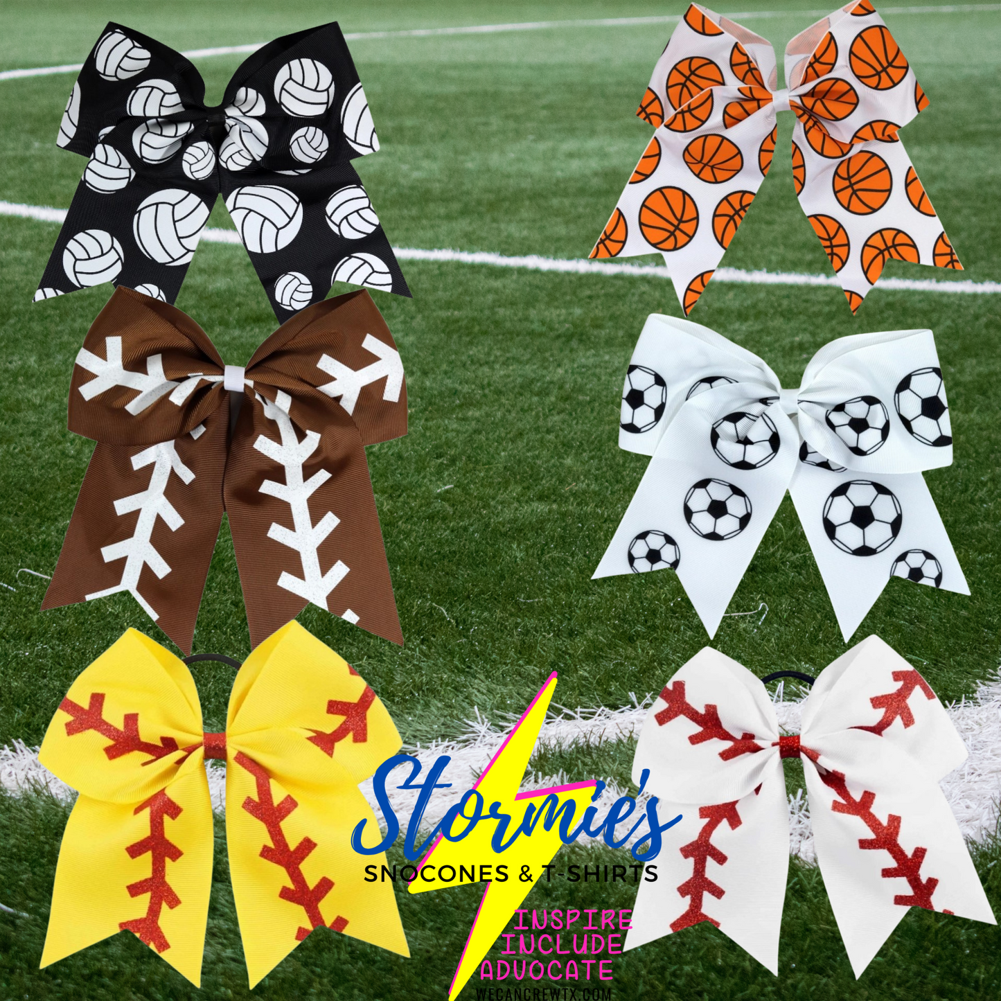 Sports Hair Bow