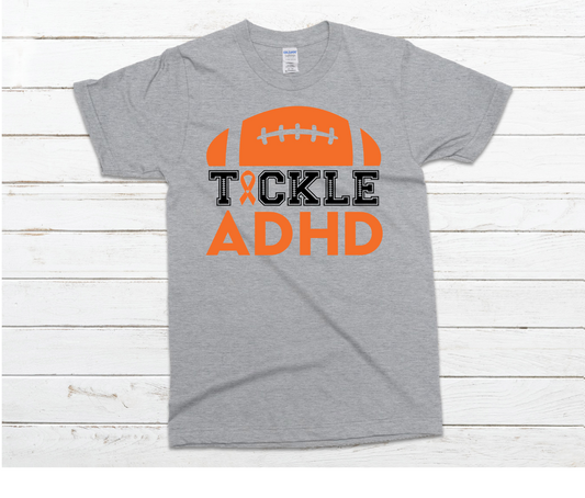 Tackle ADHD Sport Gray Shirt