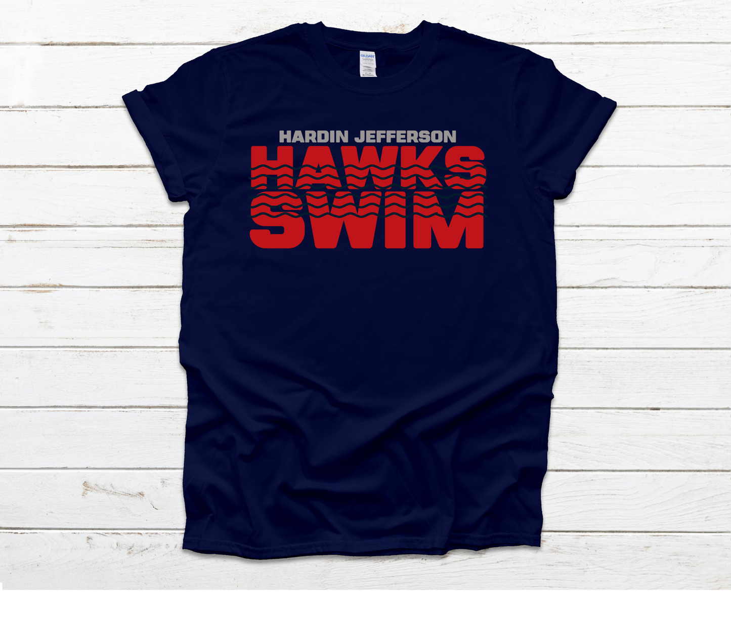 Hawks Swim Navy Shirt