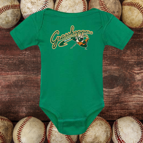 Grasshoppers Green Infant Bodysuit