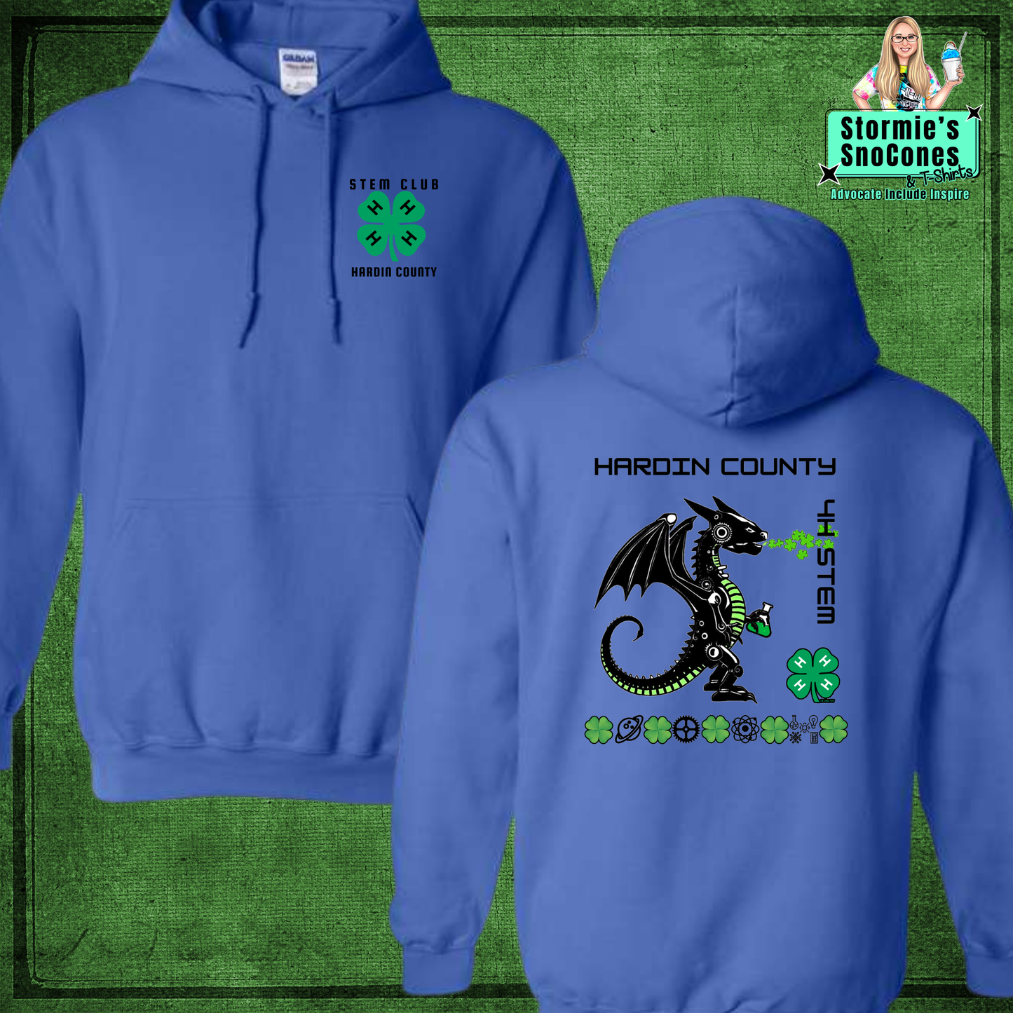 4H STEM Royal Blue Sweatshirt & Hoodie & Long Sleeve Shirt