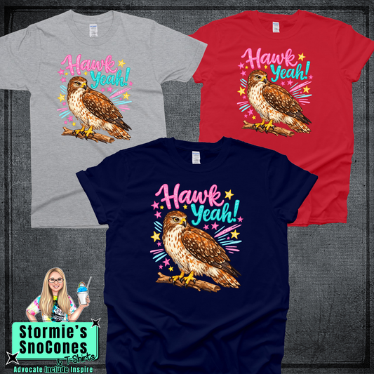 Hawk Yeah Girly Tshirt