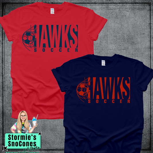 Hawks HJ Soccer Net Tshirt