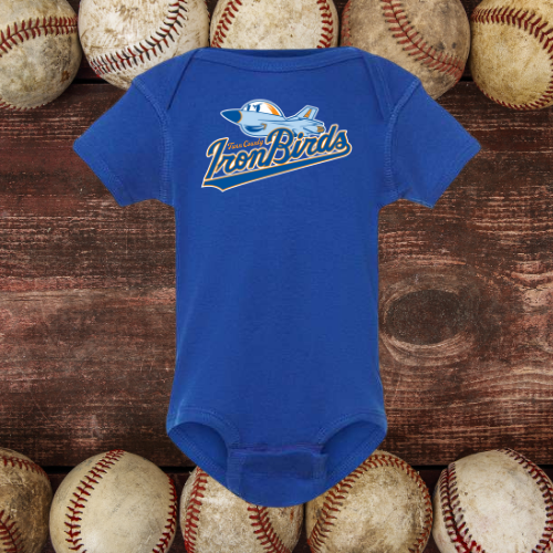 Ironbirds Royal Blue Infant Bodysuit