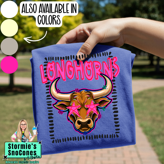 Longhorns StarStruck Gildan Comfort Colors Tultex Shirt
