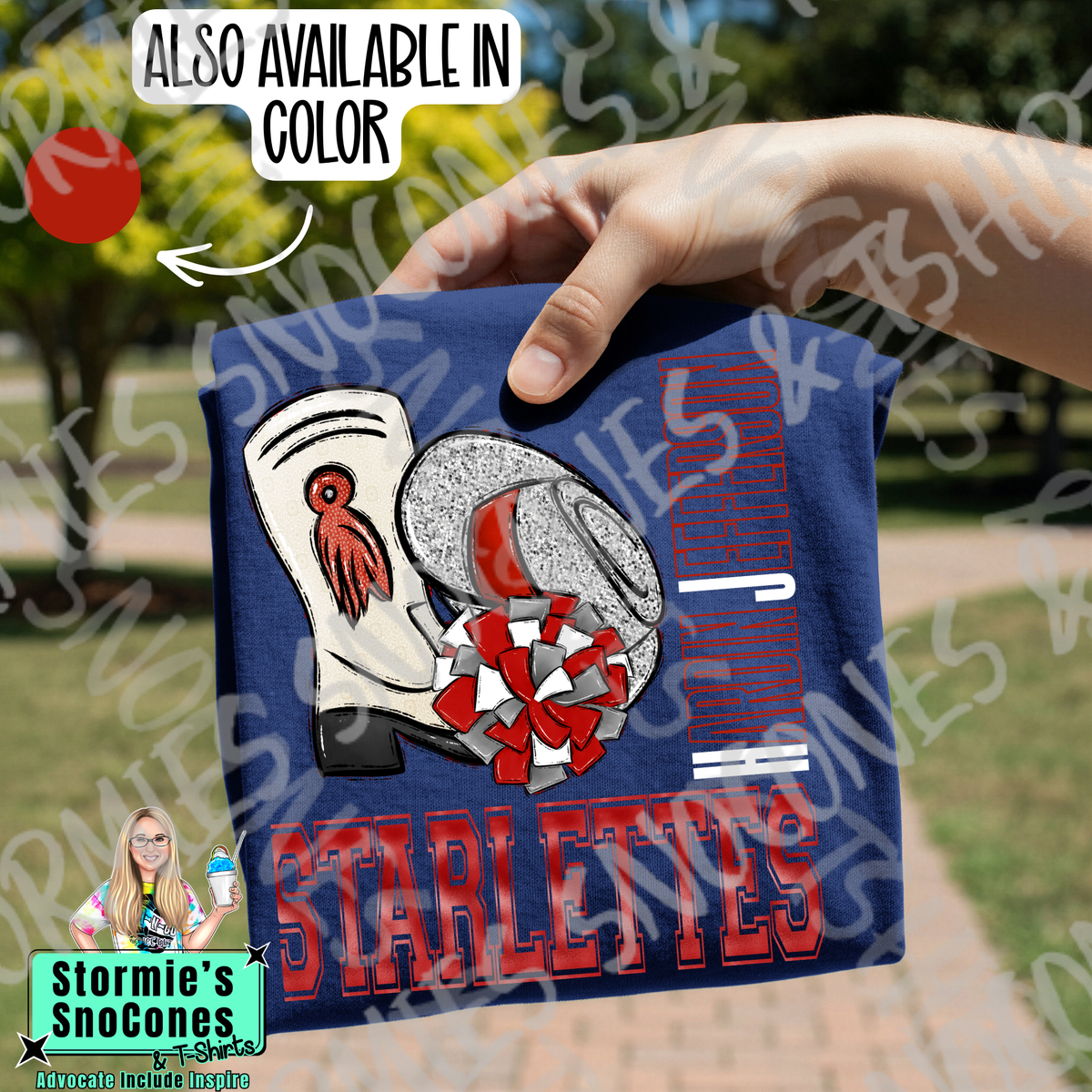 Hardin Jefferson Hawks Starlettes Distressed Hallow Gildan Dryfit Comfort Colors Bella Canvas Shirt
