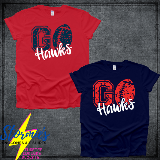 HJ Hawks Go Football Shirt