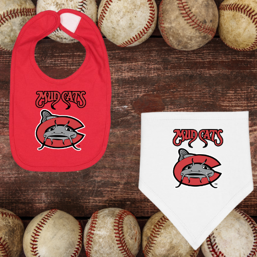 Mudcats Baby Bib