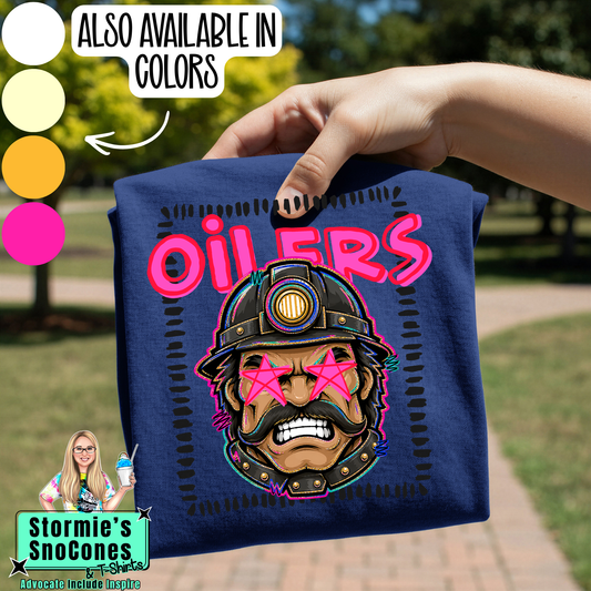 Oilers StarStruck Gildan Comfort Colors Tultex Shirt
