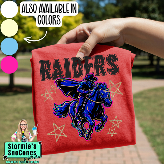 Raiders Grunge Varsity Stars Gildan Comfort Colors Tultex Shirt