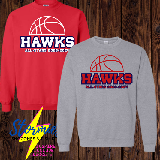 Hawks Basketball All-Stars 2023-2024 - Sweatshirt & Hoodie & Long Sleeve Shirt 2023-24