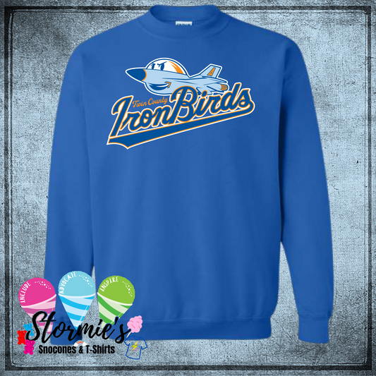 Ironbirds Twin County 2025 - Royal Blue Sweatshirt & Hoodie & Long Sleeve Shirt