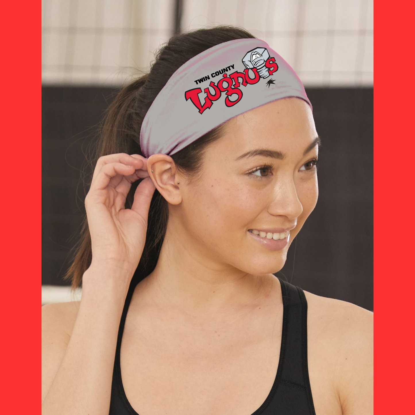 Lugnuts Silver Headband