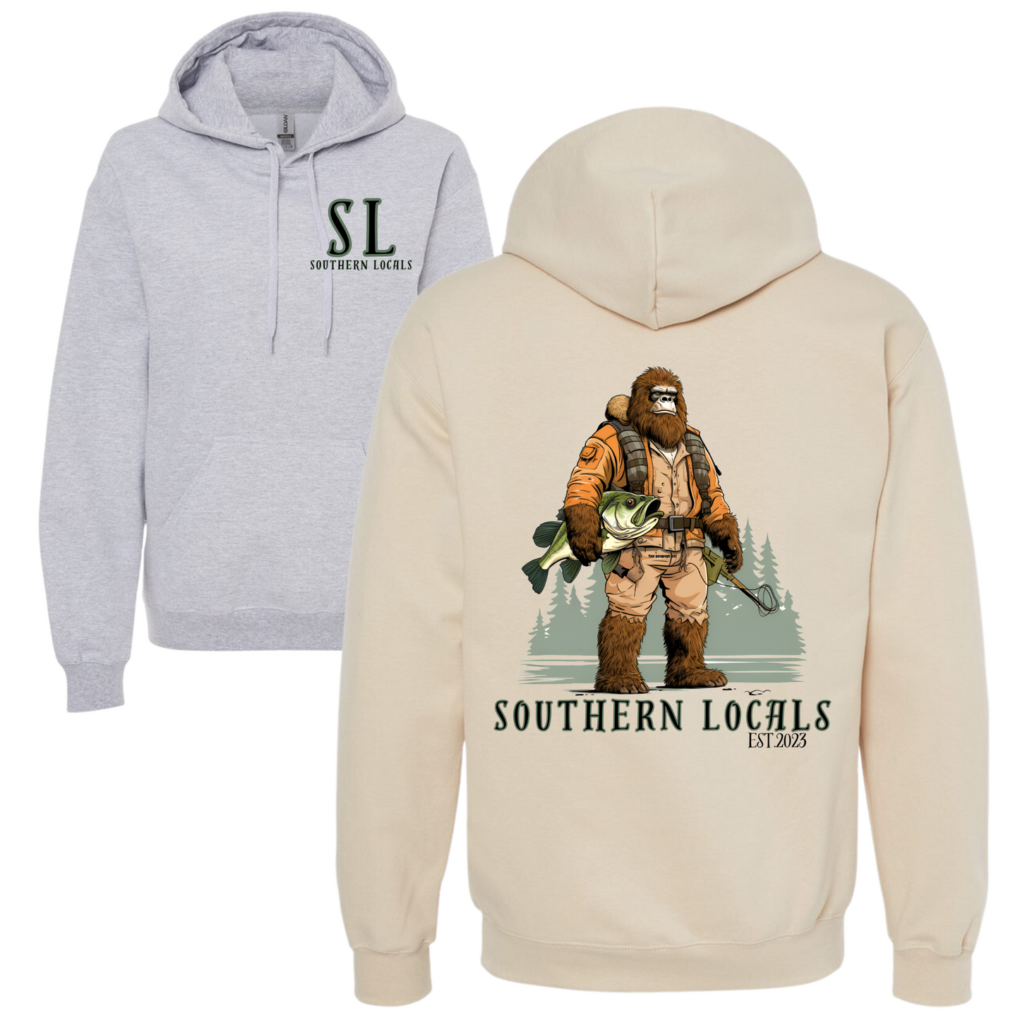 Southern Locals Big Foot Bass Hoodie