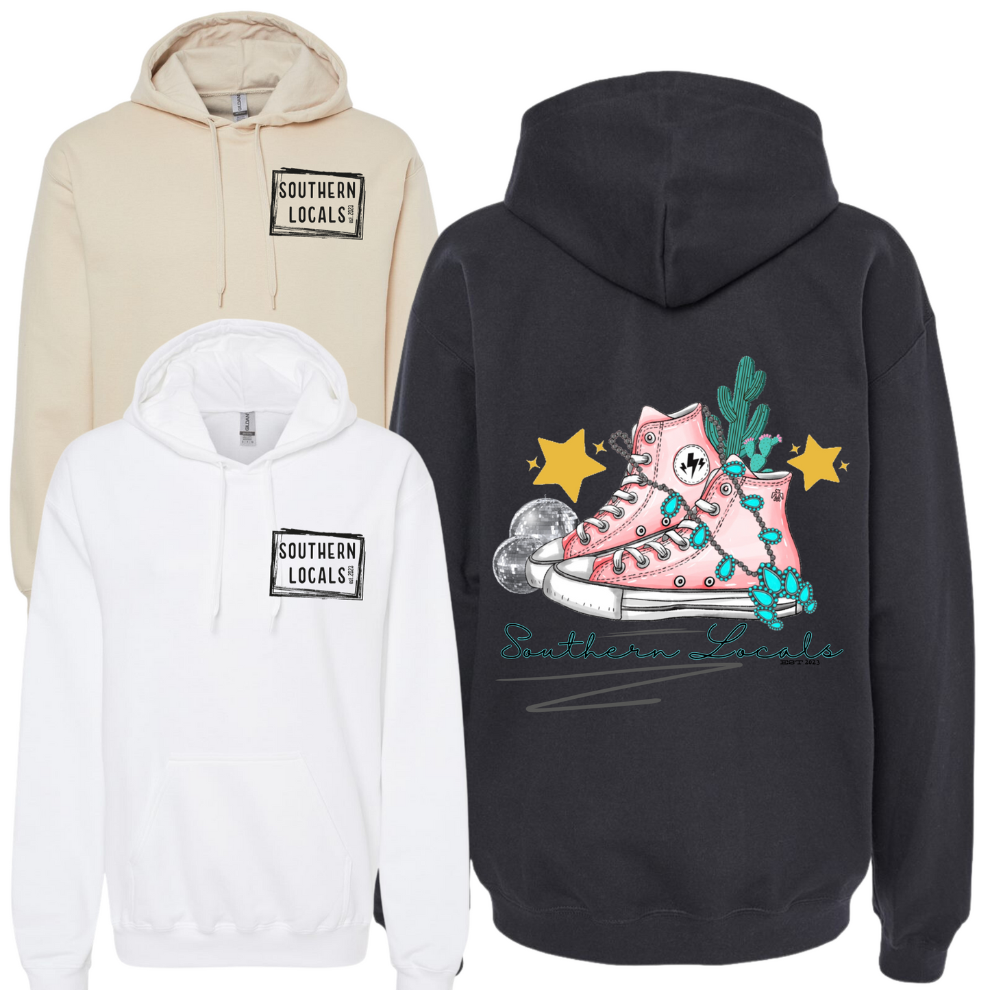 Southern Locals Hightop Cactus Hoodie