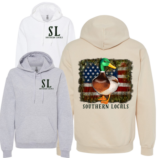 Southern Locals Mallard Flag Hoodie