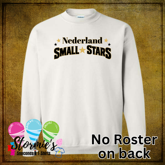 Nederland Small Stars 6U All Stars 2025 White Sweatshirt & Hoodie & Long Sleeve Shirt