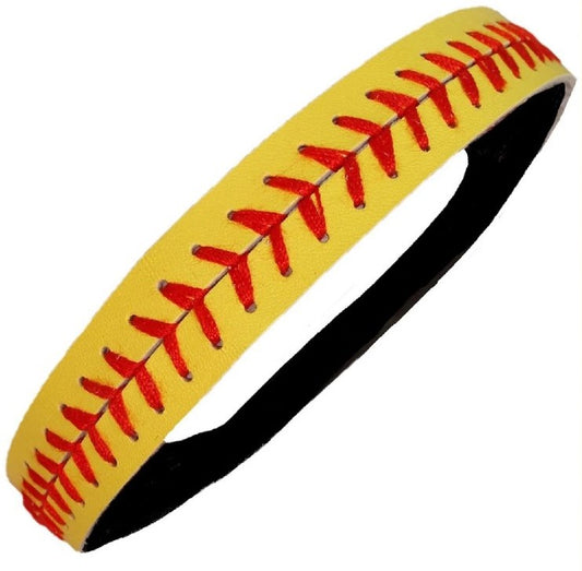 Softball Headband Non Slip Leather Headbands