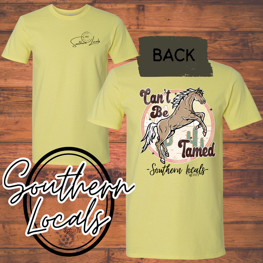 Southern Locals Can't Be Tamed cornsilk SoftStyle Shirt