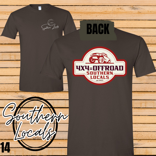 Southern Locals OffRoad Dark Chocolate SoftStyle Shirt