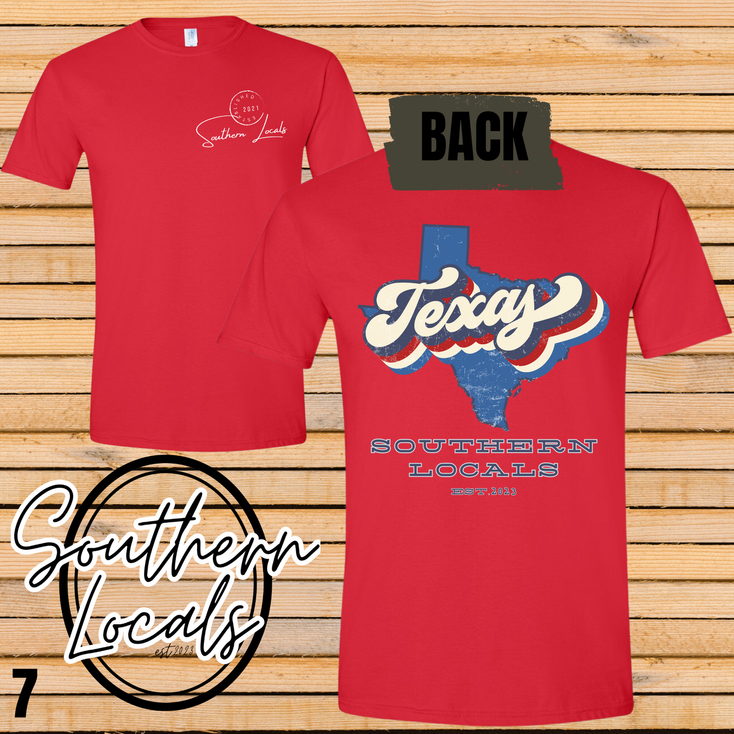 Southern Locals Texas Red SoftStyle Shirt