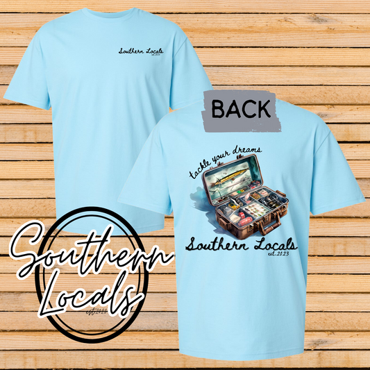 Southern Locals Tackle you Dreams SoftStyle Shirt sky blue