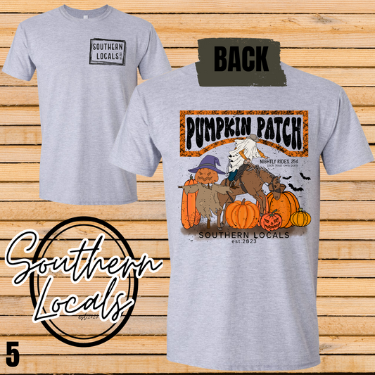 Southern Locals Pumpkin Patch Horse SoftStyle grey