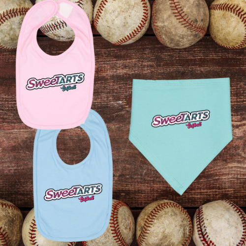 Sweetarts Baby Bib