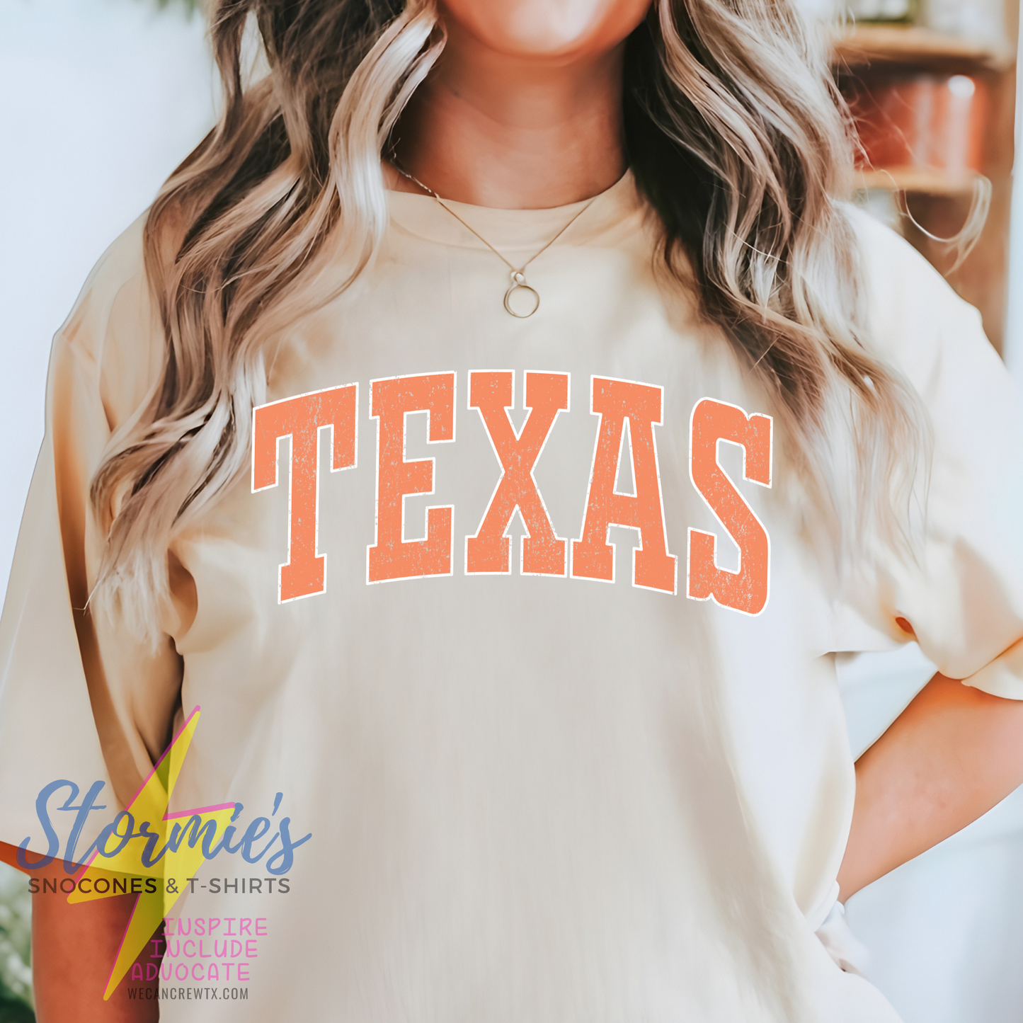 Texas Arched Comfort Colors Shirt