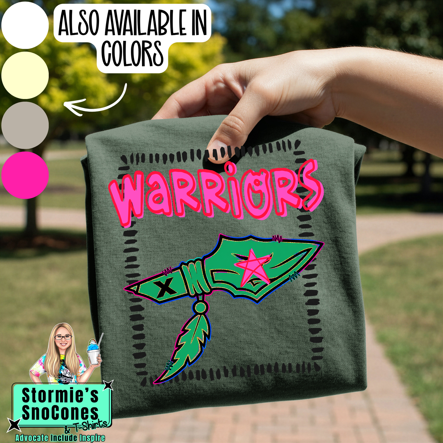 Warriors StarStruck Gildan Comfort Colors Tultex Shirt